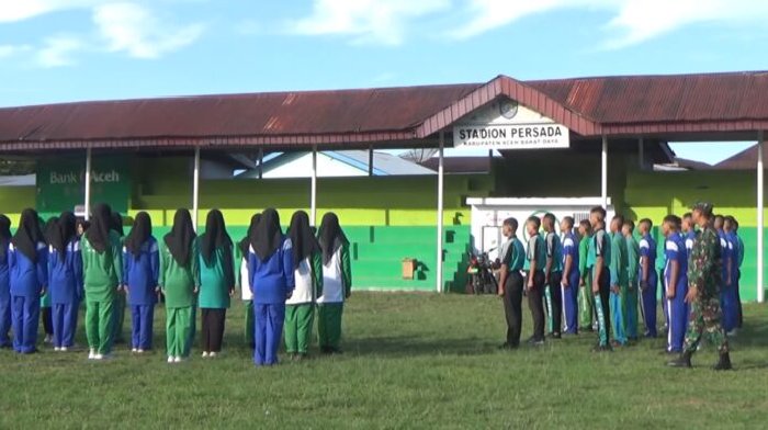 Persiapan HUT RI Ke-80, 68 Calon PASKIBRAKA Aceh Barat Daya Mulai Jalani Latihan Intensif